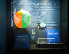 beach ball exhibit at NOAA HQ